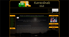 Desktop Screenshot of karavanek.cz
