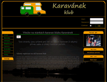 Tablet Screenshot of karavanek.cz
